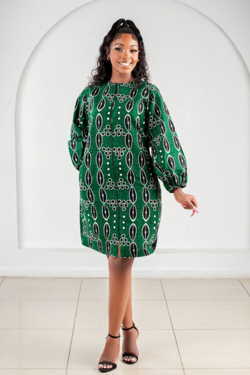 Ankara Shift Dress