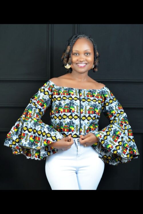 Lua ankara cotton top