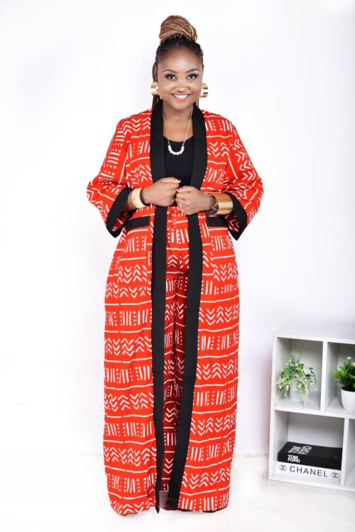 rumi ankara cotton two piece set