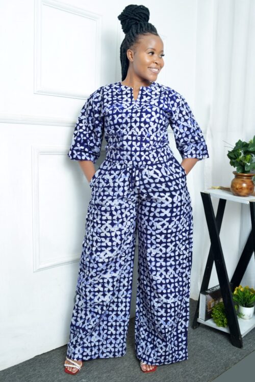 Lily batik pallazo top set