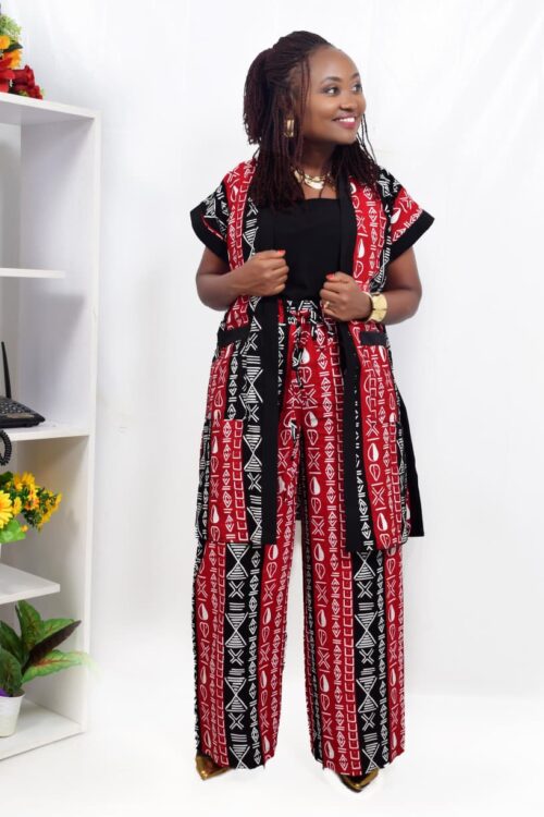 Zoe collection zuhura kimono and pallazo set