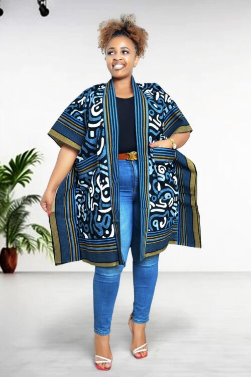 kendi ankara asooke patched kimono