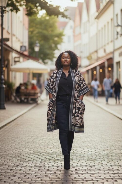 Atemi ankata asooke patched kimono