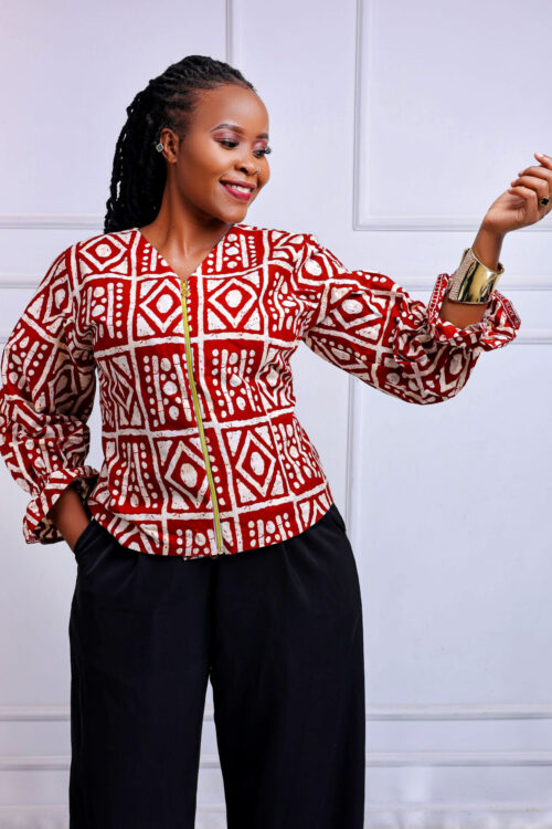 oluwa ankara cotton top